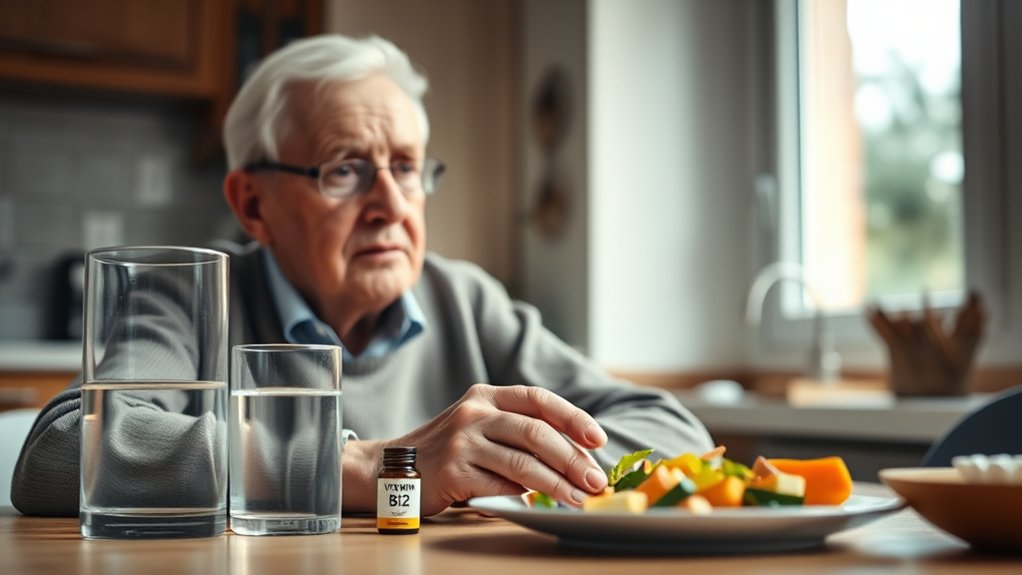 aging reduces vitamin b12 absorption