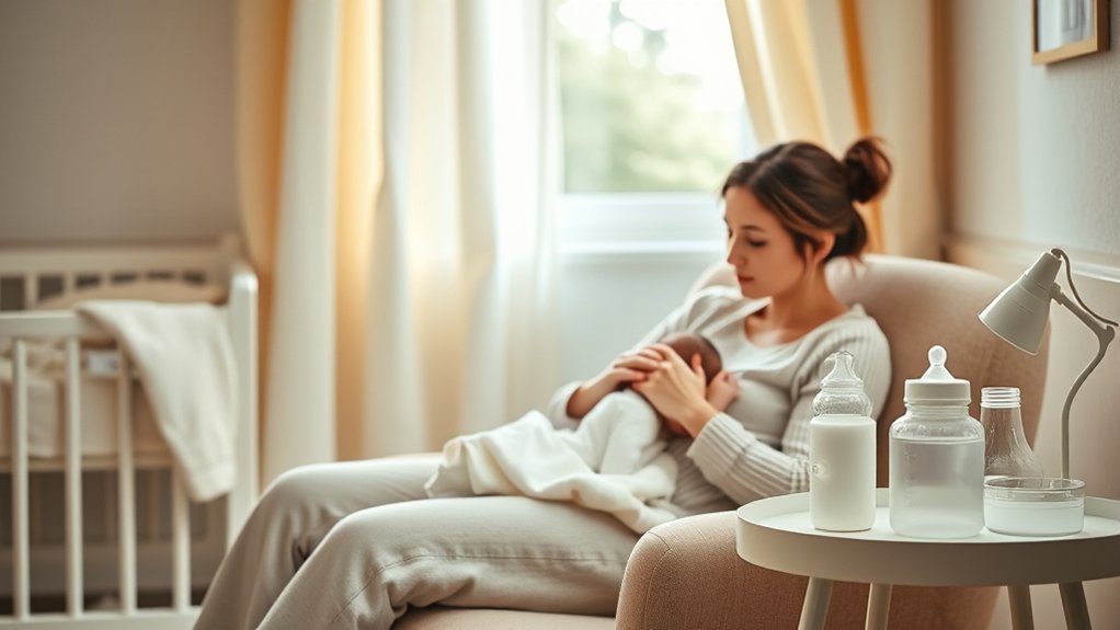 balanced breastfeeding and formula