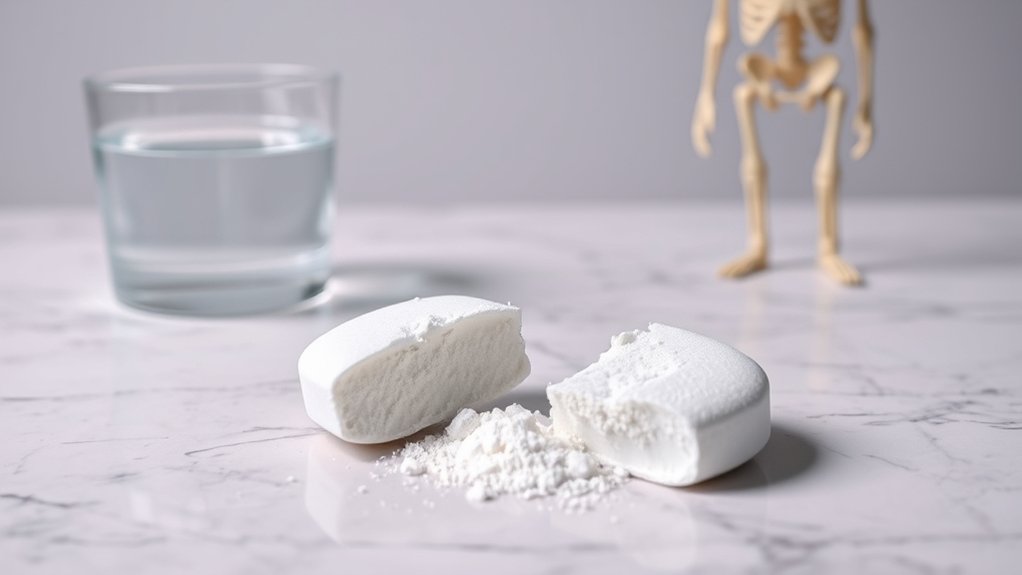 calcium absorption with meals