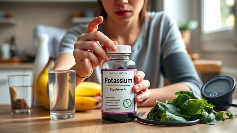 consider potassium supplementation carefully