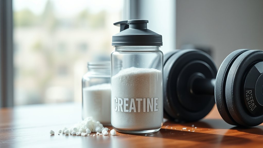 creatine enhances athletic performance