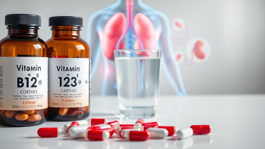 excess b12 safely excreted