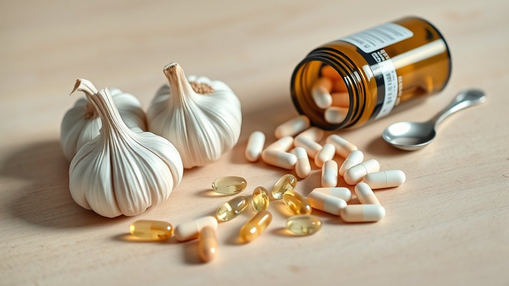 garlic benefits raw vs supplements