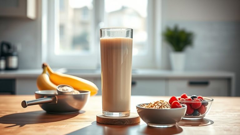 protein shake meal replacement