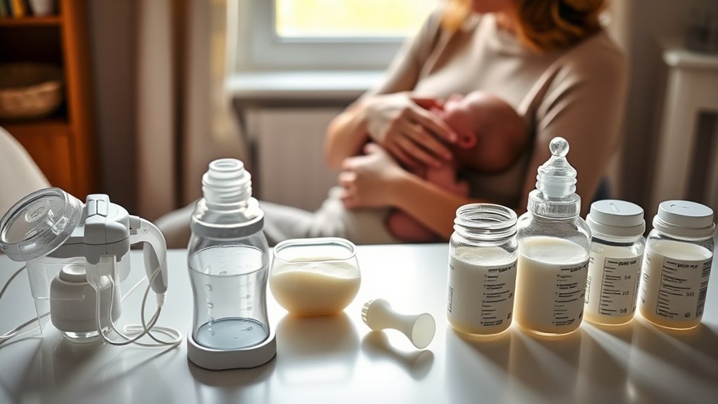 safe formula and breast milk