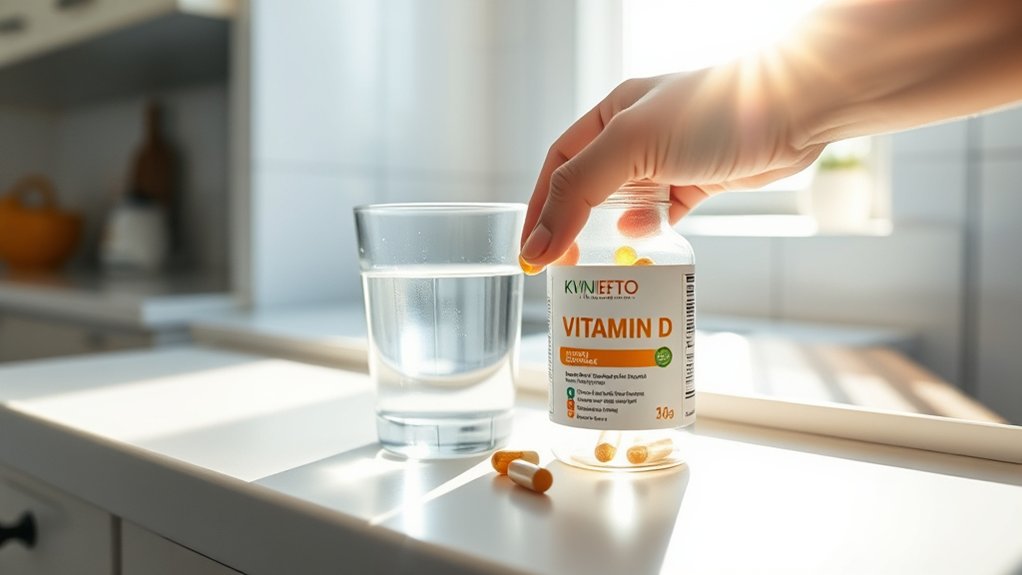 take vitamin d with meals